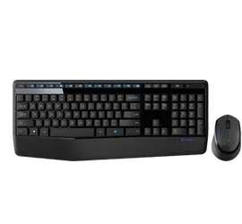 MK345 Wireless Combo - US - Tastatur & Mus set - Universal - Svart