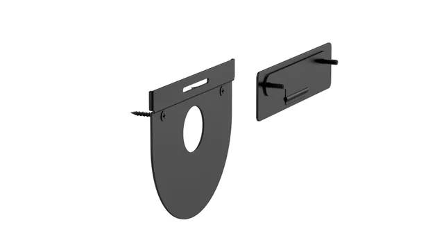 Tap Wall Mount - Monteringssats för styrenhet till videokonferens - för Room Solution Base Bundle, Huddle, Large Tap
