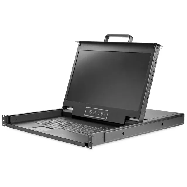 Rackmonterad KVM-konsol HD 1080p - 1-