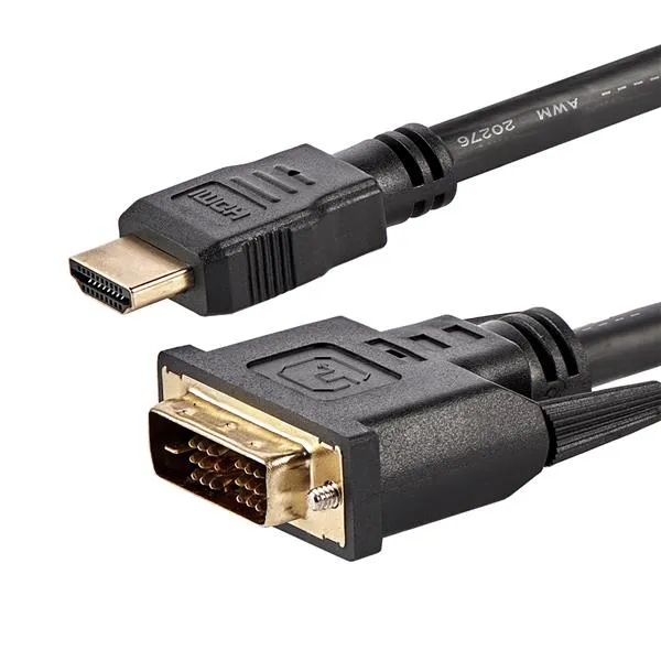 6ft (1.8m) HDMI to DVI Cable, DVI-D t