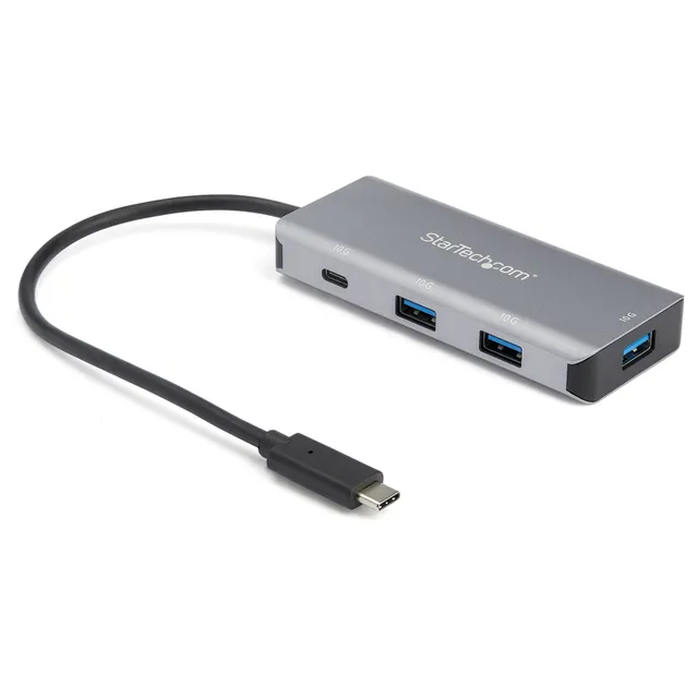 USB C-hubb med 4 portar och 3x USB A