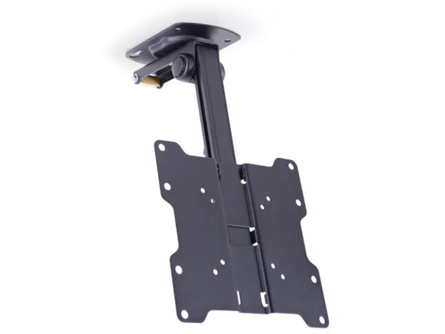 M VESA Flip Down - Monteringssats (monteringsplatta, monteringsarm) - för LCD-display - metall - svart - skärmstorlek: 15-37 - takmonterbar, bänk, under skåpet