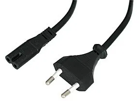 - power cable - power IEC 60320 C7 to Europlug - 3 m