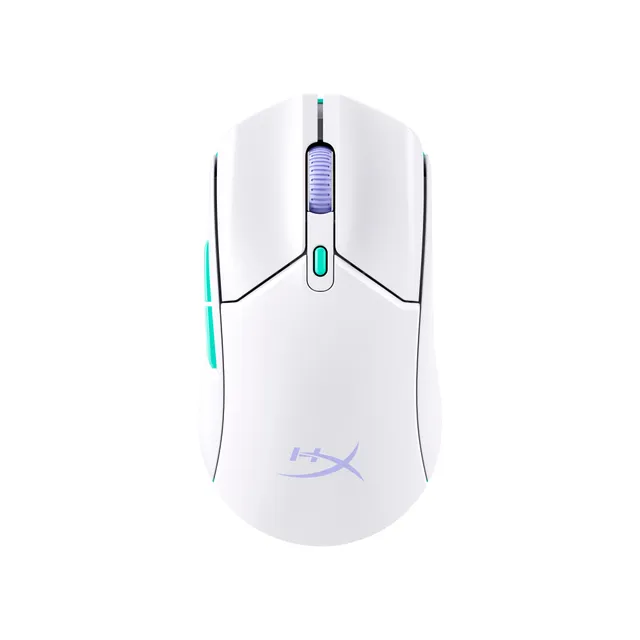 Pulsefire Haste 2 Core Wireless - Gamingmus - Optic - 5 knappar - Vit