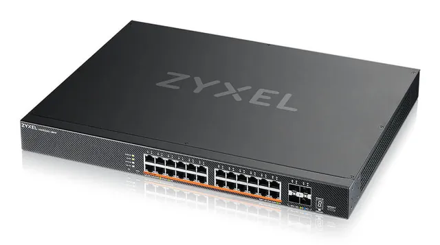 Zyxel - Switch - Hanterad - Rackmonterbar