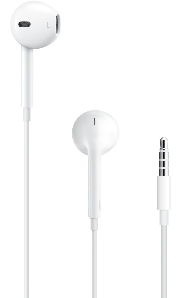 EarPods - Hörlurar med mikrofon - öronknopp - kabelansluten - 3,5 mm kontakt