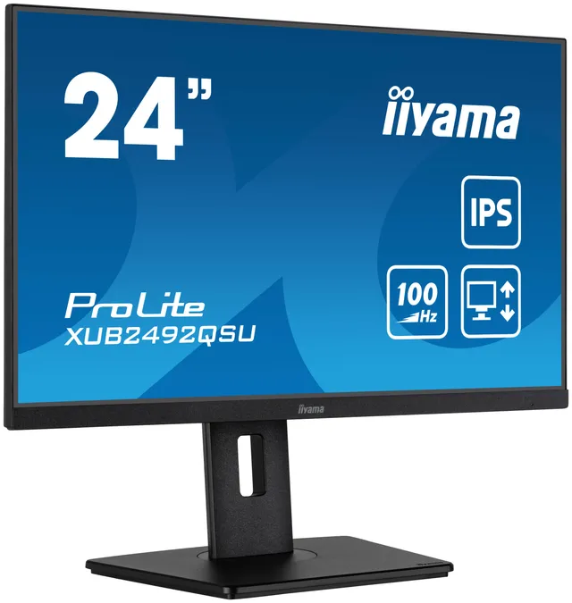 24" iiyama ProLite XUB2492QSU-B1 - 2560x1440 (QHD) - 100Hz - IPS