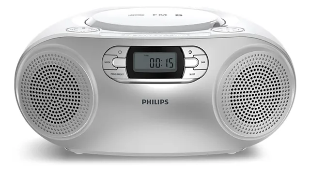 TAZ2000S/10 Radio/CD-spelare, silver