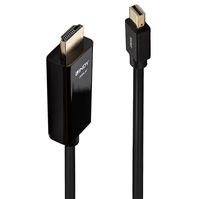 - Adapterkabel - Mini DisplayPort hane till