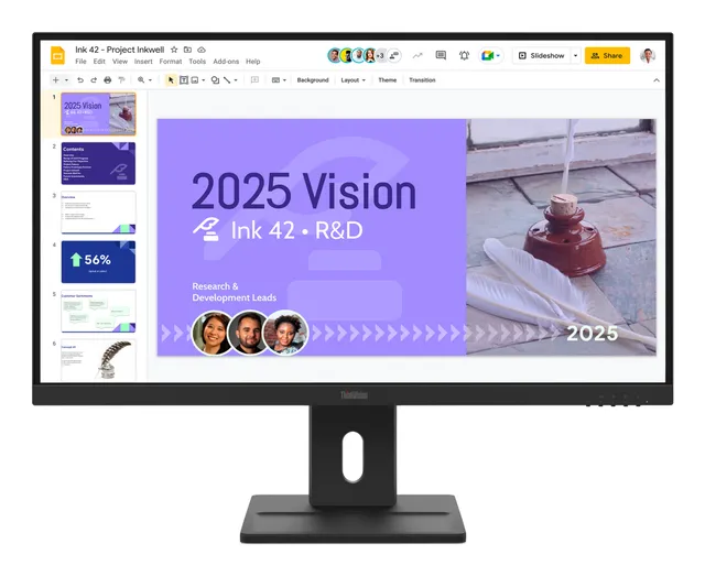 27" Lenovo ThinkVision E27Q-40 - 2560x1440 (QHD) - 100Hz - IPS