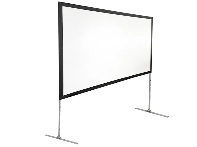M Fast-fold - Projektorduk - 150" (381 cm) - 16:10 - Matte White - svart