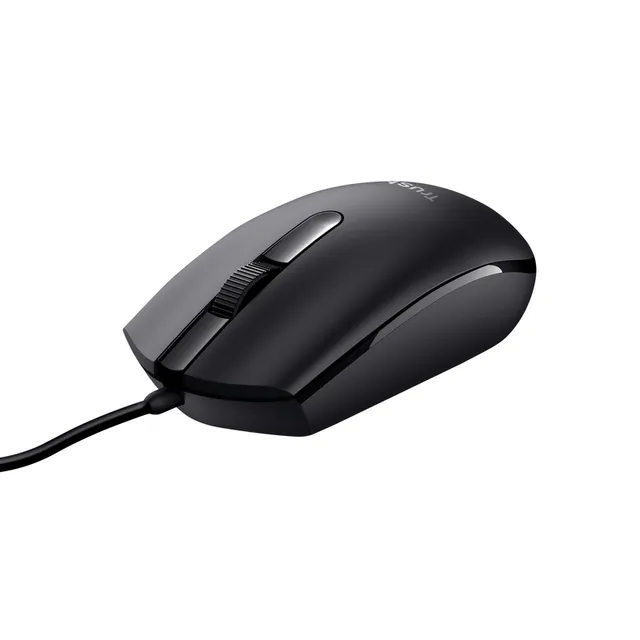 TM-101 - Mouse - Optic - 3 knappar - Svart