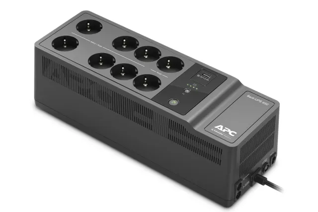 Back-Ups 650VA 230V 1 USB Charging Port - (Offline-) Usv Vänteläge (Offline) 400 w