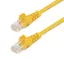 0.5m Yellow Cat5e / Cat 5 Snagless Ethernet Patch Cable 0.5 m - Patch-kabel - RJ-45 (hane) till RJ-45 (hane) - 50 cm - UTP - CAT 5e - hakfri,
