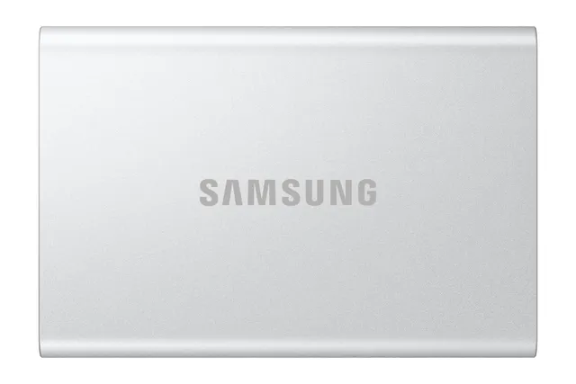 4 Tt USB 3.2 Gen 2 (USB-C) -ulkoinen SSD, kannettava, laitteistosalaus, salasanasuojaus, iskunkestävä, hopea
