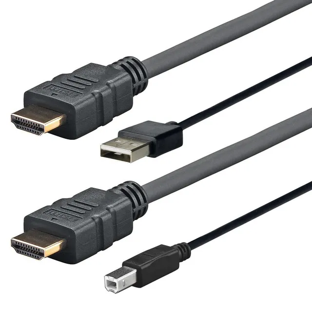 Pro - Kabel för video / ljud - USB, HDMI