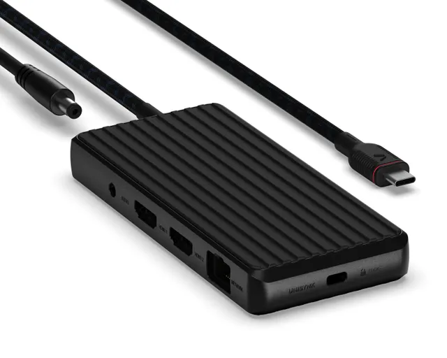 9 Port USB-C Dockningsstation