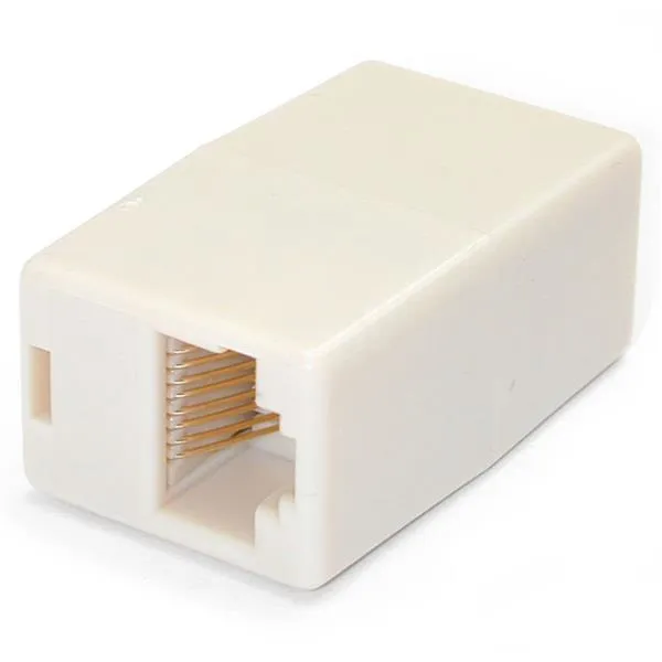StarTech.com Cat5E RJ45 modulär Inline-kopplare - Kopplingsdon för nätverk - RJ-45 (hona) till RJ-45 (hona)