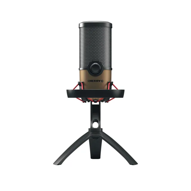 UM 9.0 PRO RGB, USB -mikrofoni, musta / kupari