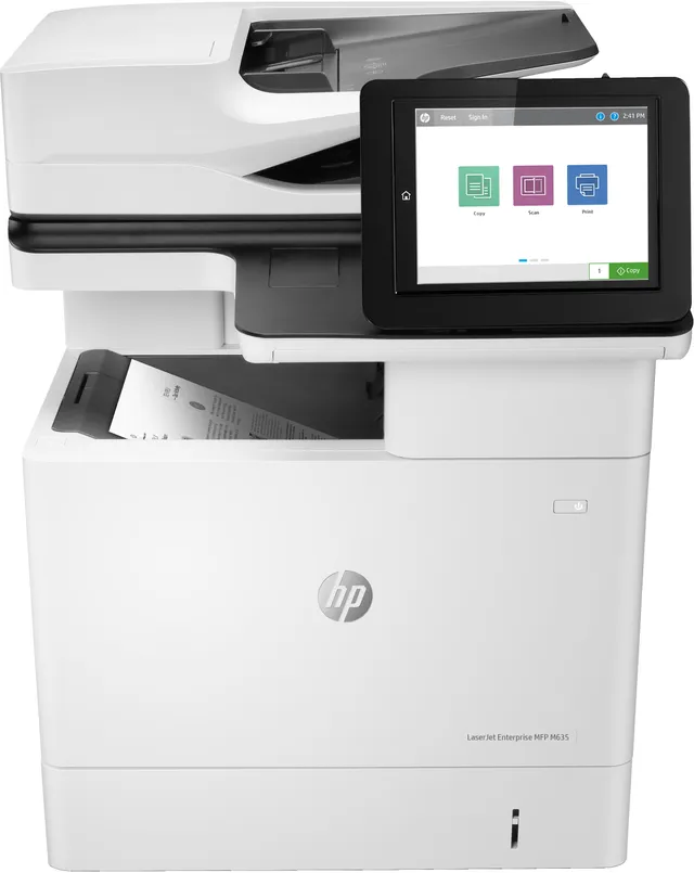 HP LaserJet Enterprise MFP M635h - Multifunktionsskrivare - svartvit - laser - 216 x 864 mm (original) - A4/Legal (media) - upp till 61 sidor/minut (k