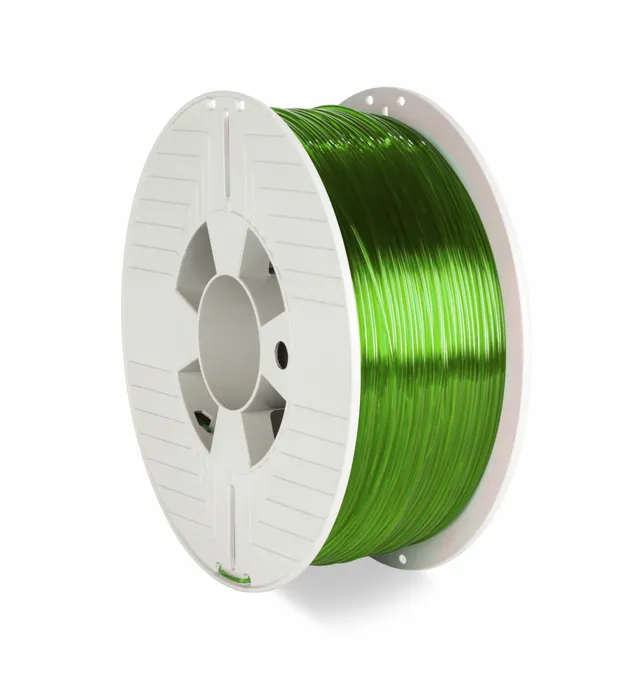 transparent green - PETG filament