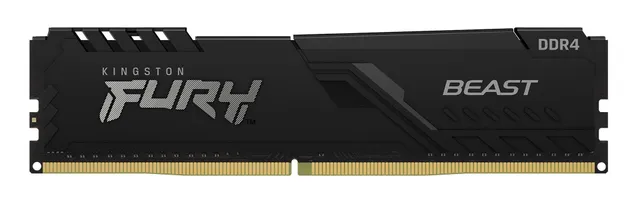 FURY Beast DDR4-3200 - 16GB - CL16 - Single Channel (1 pcs) - Intel XMP - Svart