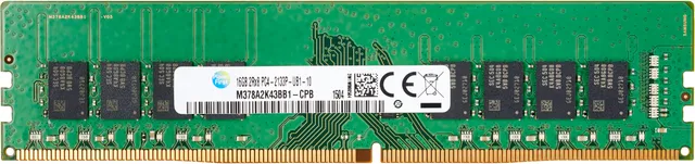 HP - DDR4 - modul - 4 GB - DIMM 288-pin - 3200 MHz / PC4-25600 - 1.2 V - ej buffrad - icke ECC - för HP 280 G4, 280 G5, 290 G3, 290 G4, Desktop 280 Pr