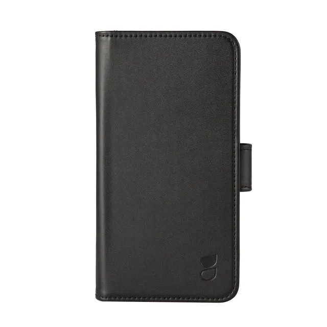 Wallet, iPhone Xs Max - 2-in-1 lompakkokotelo, Musta