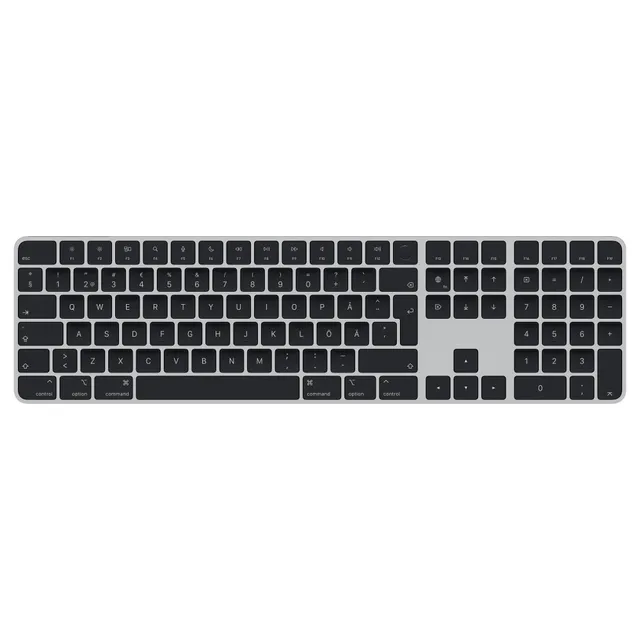 Magic Keyboard med Touch Id och numeriskt tangentbord, svart