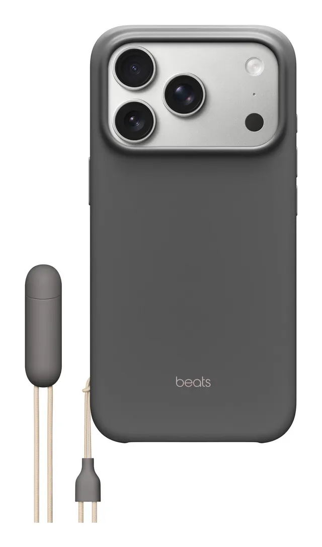 Beats iPhone 17 Pro Kickstand Case med MagSafe och Camera Control - Granite Gray