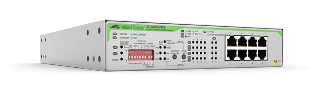 8X UNMANAGED P +SWITCH WITHT PSU EU PC DIP
