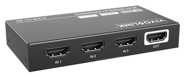 - Video/audiosplitter - 8k60Hz - 3 x HDMI