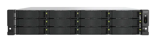 TS-H1277AXU-RP - NAS-server - 12 fack - kan monteras i rack - SATA 6Gb/s - RAID 0, 1, 5, 6, 10, 50, 60, JBOD - RAM 32 GB - 2.5 Gigabit Ethernet /