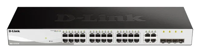 DGS-1210-28 28-Port Gigabit Smart Managed Switch