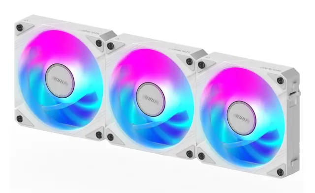 AORUS - case fan - Chassi fläkt - 120mm - Vit