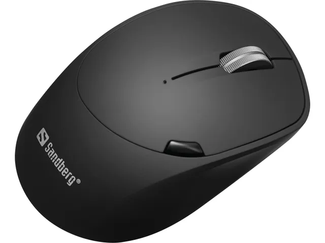 Wireless Mouse Pro Recharge - Mouse - Optic - 6 knappar - Svart