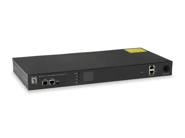 LevelOne IPS-1201E - Kraftdistributionsenhet - AC 200 V - Ethernet - utgångskontakter: 12 (12 x IEC 60320 C13)