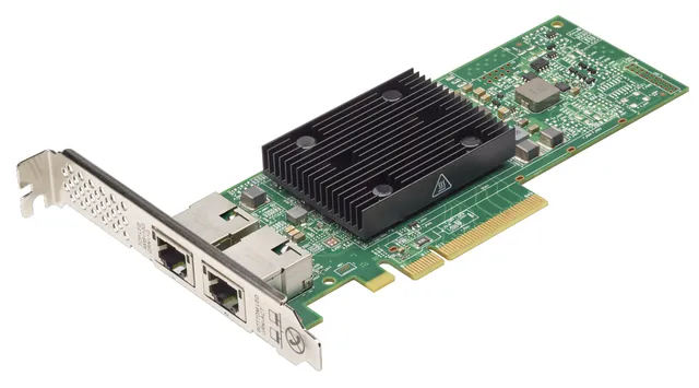 ThinkSystem Broadcom NX-E - Nätverksadapter - PCIe 3.0 x8 låg profil - 10Gb Ethernet x 2 - för ThinkAgile VX3530-G Appliance VX7330-N Appliance ThinkSystem SR250 V2 ST250 V2 ST50 V2
