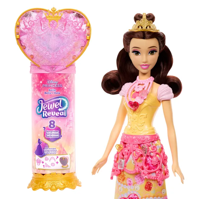 Princess Fashion Doll Reveal Belle