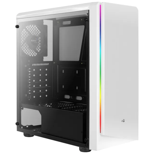 Geh Midi Rift White MicroATX/ATX/MiniITX - Chassi - Tower - Vit