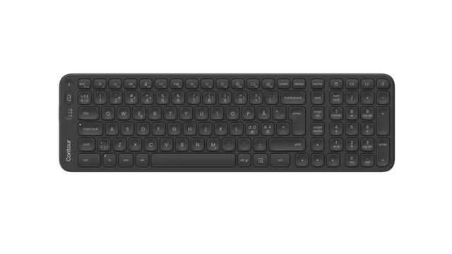 Balance Mid-Size Keyboard Wireless Pan Nordic Layout - Tangentbord - Nordisk