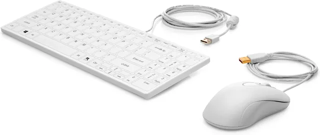 HP - Healthcare - sats med tangentbord och mus - USB - QWERTZ - schweizisk - för HP Z1 G8, EliteDesk 80X G6, 80X G8, EliteOne 800 G8, Engage One Pro,