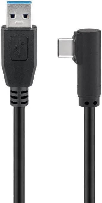 - USB-kabel - USB typ A (hane) rak ti