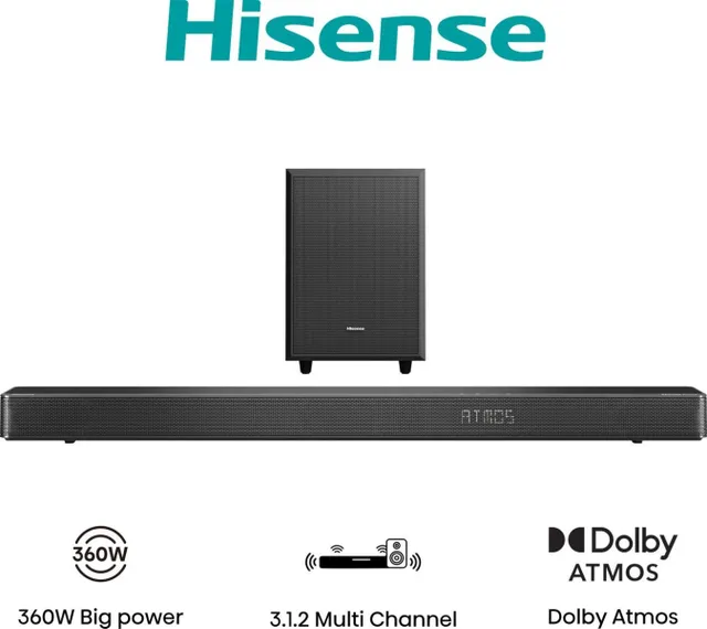 AX3120G 3.1.2 soundbar