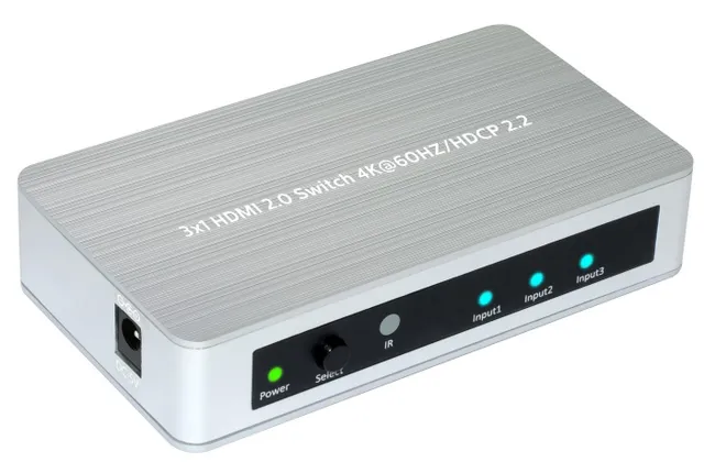 HDMI2.0 3X1 Amplifier Switcher - Vide