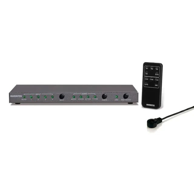 Connect 621 UHD 2.0 - video/audio switch - 4 ports