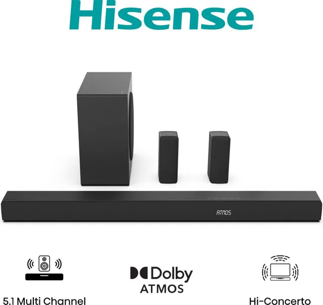 AX5100Q 5.1 Dolby Atmos soundbar