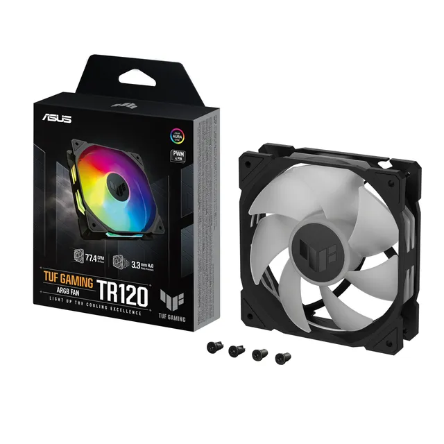 TUF Gaming TR120 A-RGB 1-pack Svart Regular