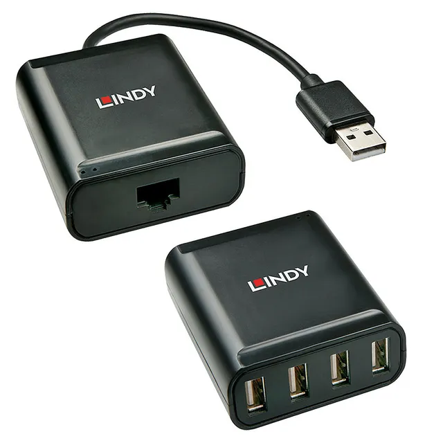 USB 2.0 Cat.5 Extender - USB-förlängningskab