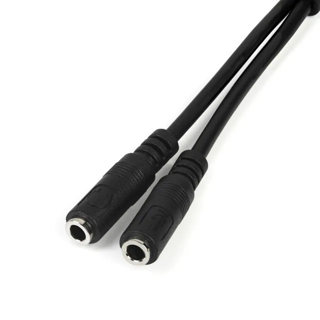 4 Position to 2x 3 Position 3.5mm Headset